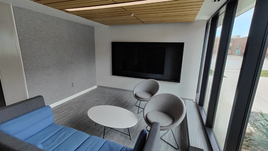 Norris lounge TV area